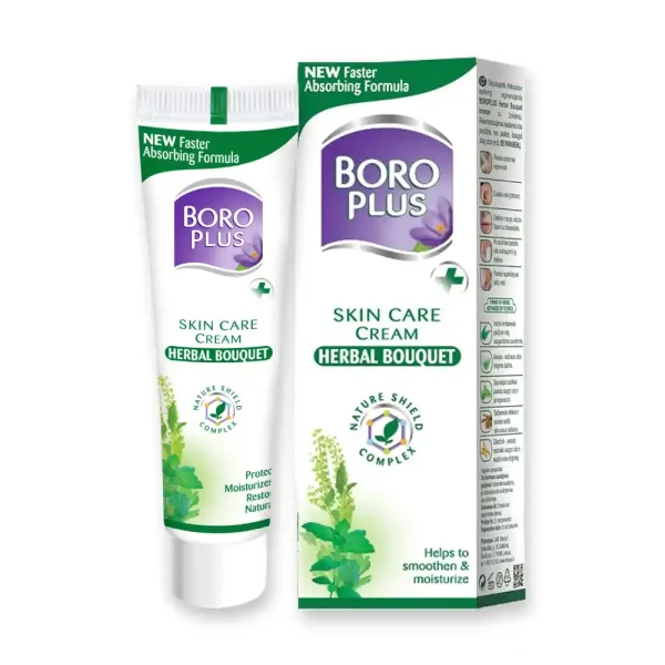 BORO PLUS krēms Herbal Bouquet, pieejams divos tilpumos - 25ml un 50ml.