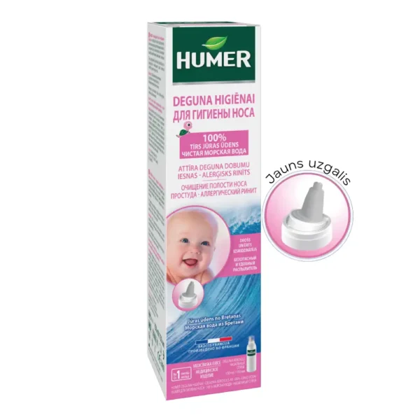 HUMER DEGUNA HIGIĒNAI zīdaiņiem/bērniem, deguna aerosols, 150 ml