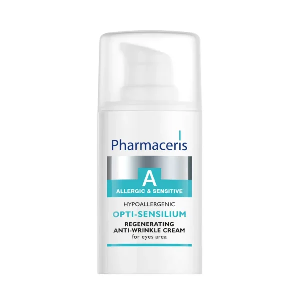 PHARMACERIS A OPTI-SENSILIUM atjaunojošs pretgrumbu krēms ādai ap acīm, 15ml