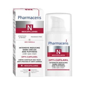 PHARMACERIS N OPTI-CAPILARIL intensīvs krēms ādai ap acīm, 15ml