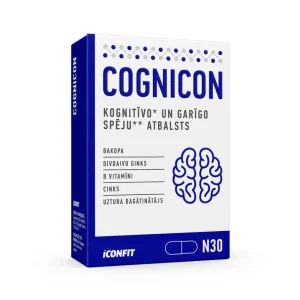 ICONFIT Cognicon kognitīvajām funkcijām un garīgās darbības veicināšanai, N30