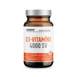 ICONFIT Vitamīns D3 4000SV, N90