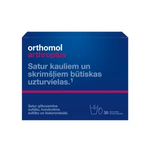 ORTHOMOL ARTHROPLUS kauliem un locītavām, 30 dienu devas