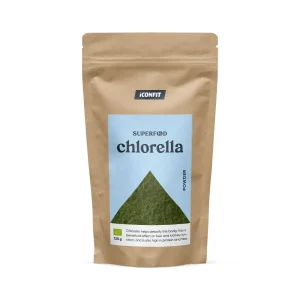 ICONFIT CHLORELLA bioloģisks hlorellas pulveris, 125g