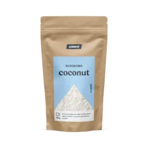 ICONFIT COCONUT FLAKES kokosriekstu pārslas, 100g