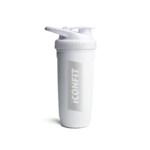 ICONFIT REFORCE nerūsējošā tērauda šeikeris, 900ml - balts