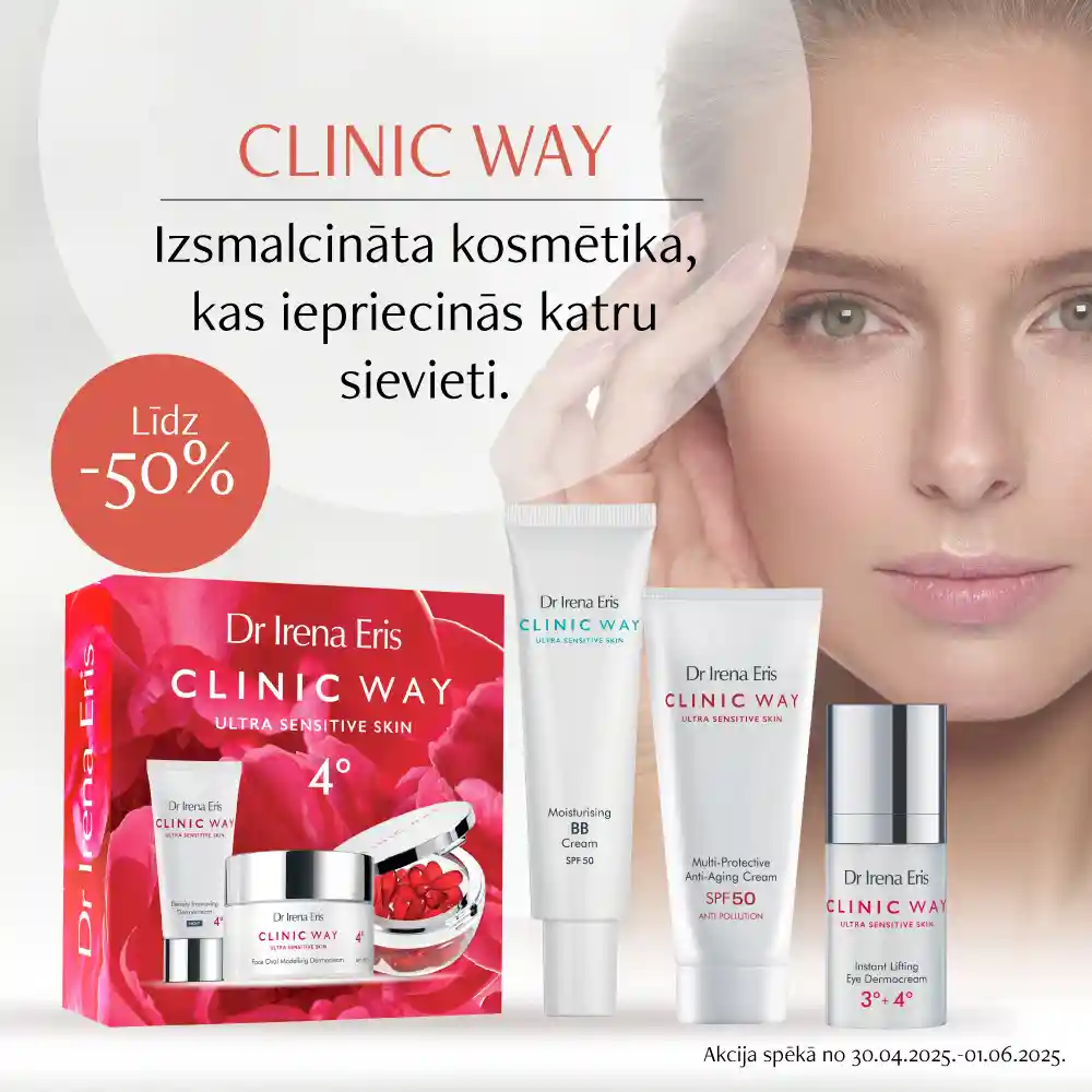 Pretnovecošanās kosmētika ar unikālu, patentētu formulu, tagad ar atlaidi – izmanto izdevību, lai iepriecinātu mammu, vai sevi pašu!