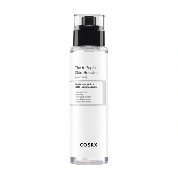 COSRX 6 PEPTIDE Skin Booster Serum, multi-funkcionāls serums ar 6 peptīdiem, 150ml