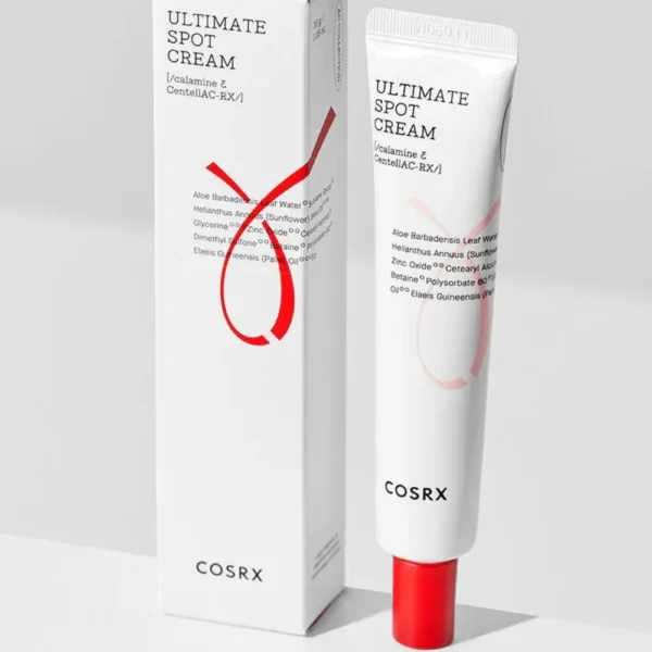 COSRX AC Collection Ultimate Spot Cream, ātras iedarbības pretpūtīšu krēms, 30g - Image 3