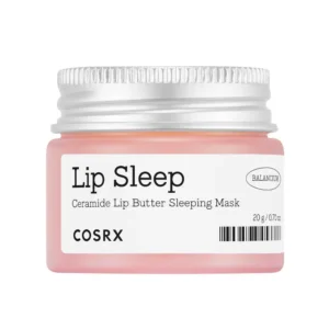 COSRX BALANCIUM CERAMIDE Lip Butter Sleeping Mask, intensīvi barojoša un atjaunojoša lūpu maska, 20g