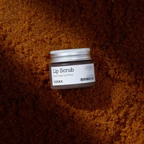 COSRX FULL FIT HONEY Sugar Lip Scrub, maigs, kopjošs lūpu skrubis, 20g