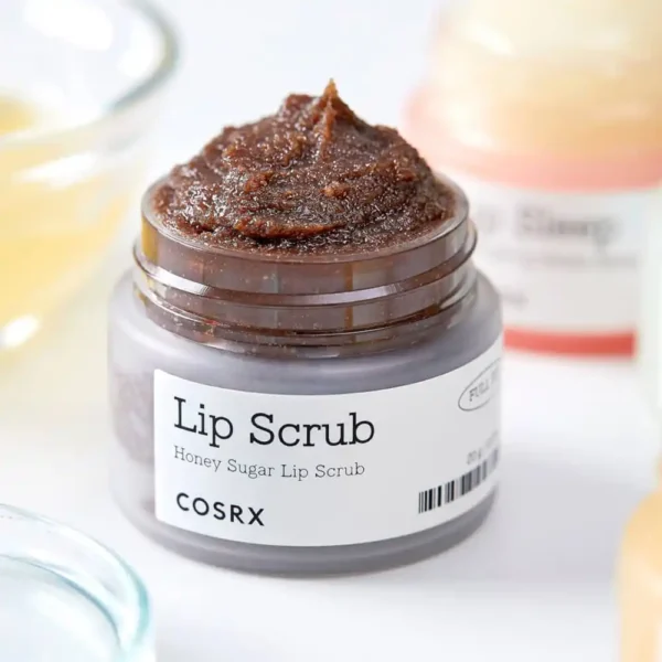 COSRX FULL FIT HONEY Sugar Lip Scrub, maigs, kopjošs lūpu skrubis, 20g - Image 3