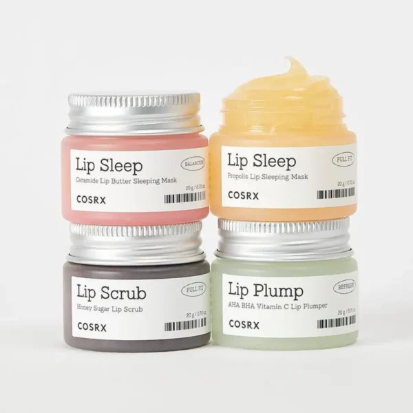 COSRX FULL FIT PROPOLIS Lip Sleeping Mask, dziļi mitrinoša un aizsargājoša lūpu maska, 20g