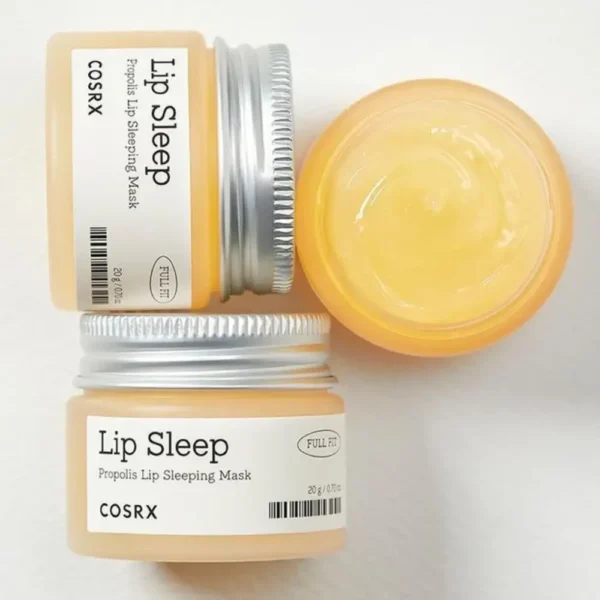COSRX FULL FIT PROPOLIS Lip Sleeping Mask, dziļi mitrinoša un aizsargājoša lūpu maska, 20g