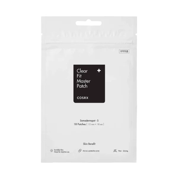 COSRX MASTER PATCH Clear Fit, plāni, matēti pūtīšu plāksteri, 18 gab.