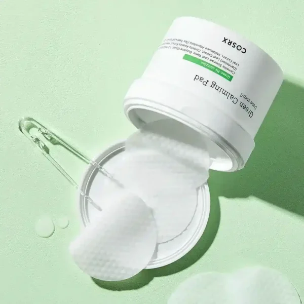 COSRX ONE STEP Green Hero Calming Pad, nomierinoši tonika spilventiņi jutīgai, apsārtušai ādai, 70 gab.
