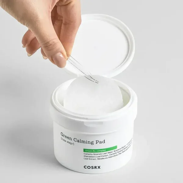 COSRX ONE STEP Green Hero Calming Pad, nomierinoši tonika spilventiņi jutīgai, apsārtušai ādai, 70 gab.