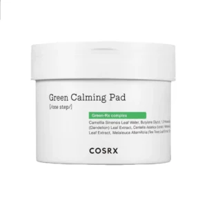 COSRX ONE STEP Green Hero Calming Pad, nomierinoši tonika spilventiņi jutīgai, apsārtušai ādai, 70 gab.