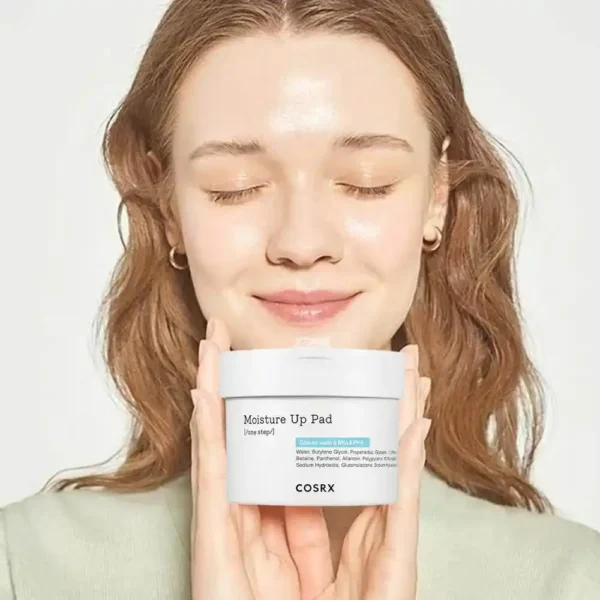 COSRX ONE STEP Moisture Up Pad, mitrinoši tonika spilventiņi sausai, blāvai ādai, 70 gab.