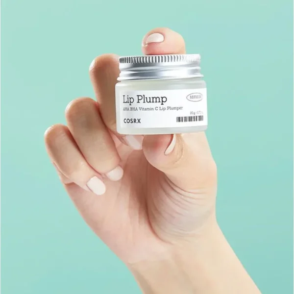 COSRX REFRESH AHA BHA Vitamin C Lip Plumper, apjomu palielinošs lūpu balzāms, 20g