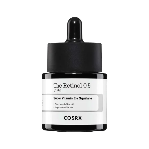 COSRX RETINOL 0.5 Oil, 0.5% retinola eļļa intensīvai pretgrumbu iedarbībai, 20ml