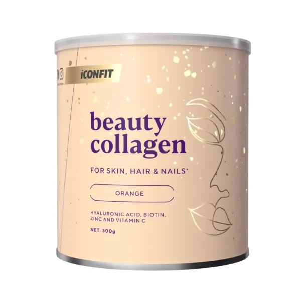 ICONFIT Beauty kolagēns skaistumam ar apelsīnu garšu, 300g