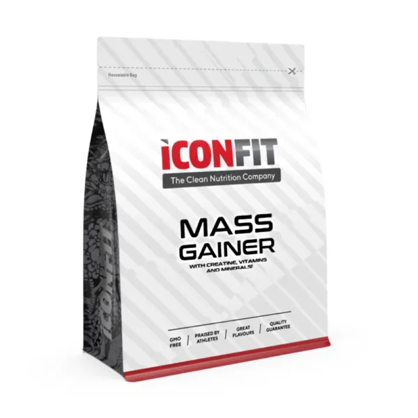 ICONFIT MASS GEINER muskuļu masas palielinātājs ar šokolādes garšu un saldinātāju, 1500 g