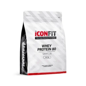 ICONFIT Sūkalu proteīns 80 - vaniļas, ar saldinātāju 1000g
