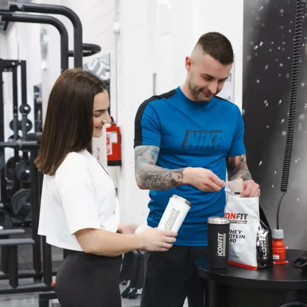 ICONFIT Sūkalu proteīns 80 - vaniļas, ar saldinātāju 1000g - Image 2