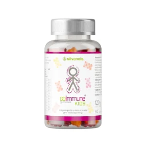 SILVANOLS GOIMMUNE KIDS GUMMIES košļājamās pastilas imunitātei, 60 gab.