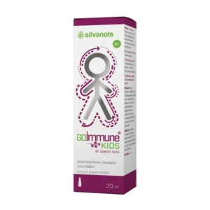 SILVANOLS GOIMMUNE KIDS izsmidzināms līdzeklis imunitātei bērniem, ar upeņu sulu, 20ml