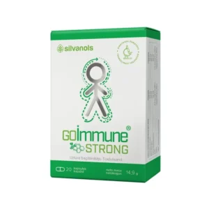 SILVANOLS GOIMMUNE STRONG imūnsistēmai, 20 kapsulas