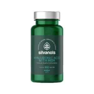 SILVANOLS HYALURONIC ACID WITH MSM hialuronskābes un MSM komplekss, 120 kapsulas