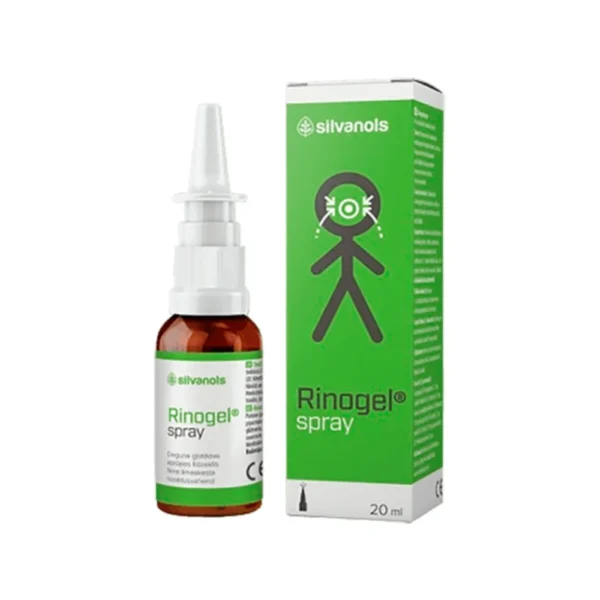 SILVANOLS RINOGEL SPRAY dabīgs deguna aerosols, 20 ml - Image 2