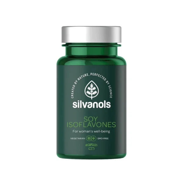 SILVANOLS SOY ISOFLAVONES sievietes labsajūtai menopauzes periodā, 60 kapsulas