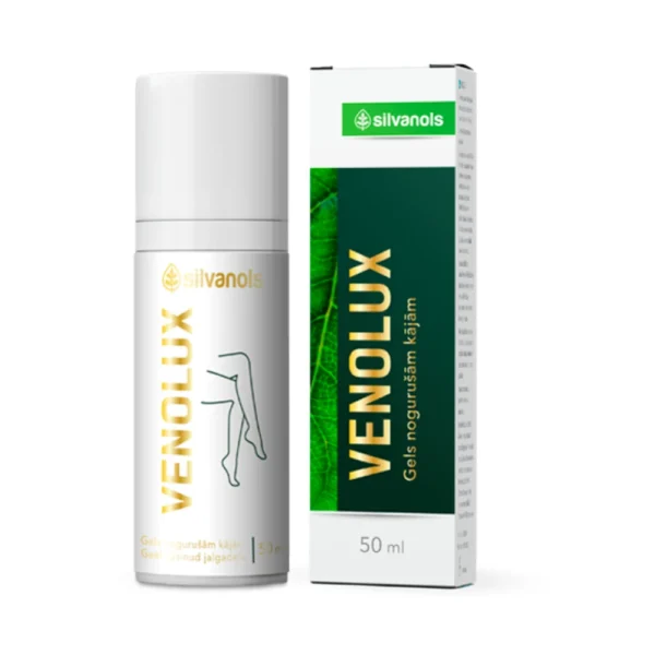 SILVANOLS VENOLUX gels nogurušām kājām, 50 ml