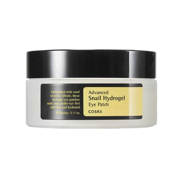 COSRX ADVANCED SNAIL Hydrogel Eye Patch, hidrogēla patči ādai ap acīm, 60 gab.