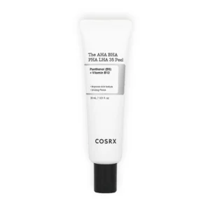 COSRX AHA BHA PHA LHA 35 Peel, spēcīgs profesionālais skābju pīlings sejas ādai, 30ml