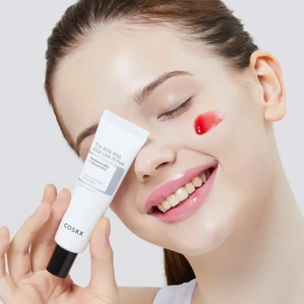 COSRX AHA BHA PHA LHA 35 Peel, spēcīgs profesionālais skābju pīlings sejas ādai, 30ml