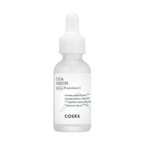 COSRX PURE FIT CICA Serum, nomierinošs un stiprinošs serums, 30ml