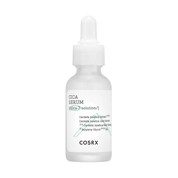 COSRX PURE FIT CICA Serum, nomierinošs un stiprinošs serums, 30ml