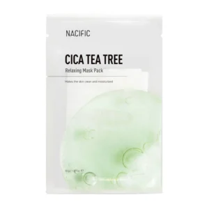 NACIFIC CICA TEA TREE Relaxing, relaksējoša auduma maska, 30g