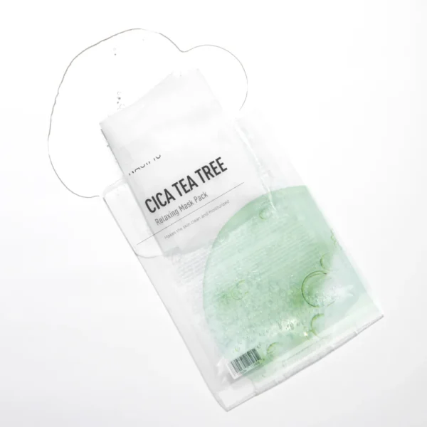 NACIFIC CICA TEA TREE Relaxing, relaksējoša auduma maska, 30g - Image 2