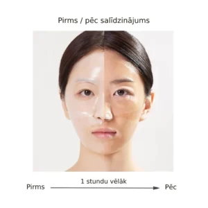 NACIFIC GREEN TEA CICA COLLAGEN Mitrinoša un revitalizējoša hidrogēla maska, 35g
