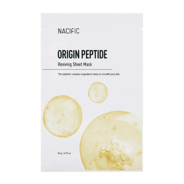 NACIFIC ORIGIN PEPTIDE Atjaunojoša auduma maska, 20g