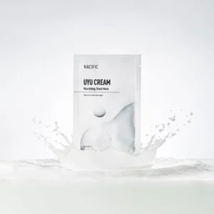 NACIFIC UYU CREAM Barojoša auduma maska, 27g