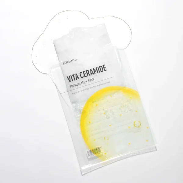 NACIFIC VITA CERAMIDE Moisture, mitrinoša, atdzīvinoša auduma maska, 30g - Image 2