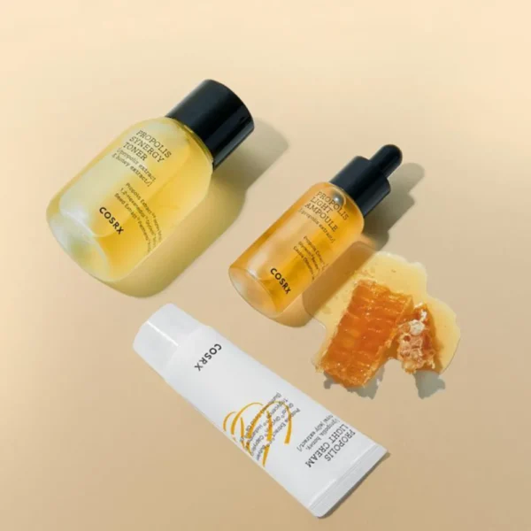 COSRX FULL FIT PROPOLIS Kit izmēģinājuma komplekts ar 3 produktiem