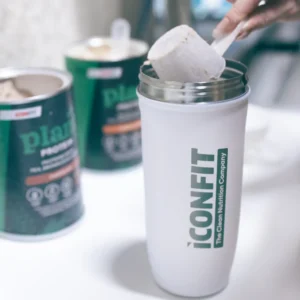 ICONFIT PLANT PROTEIN augu proteīns ar šokolādes garšu un saldinātāju, 480g