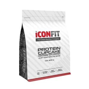 ICONFIT Protein Cupcake ātrais kēksiņš ar augstu olbaltumvielu un šķiedrvielu saturu, ar saldinātāju, 800g